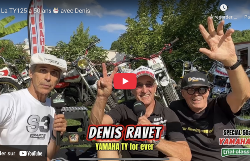 L'histoire de la Yamaha TY avec Denis Ravet