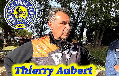 Thierry Aubert le Boss du Ventoux Trial Classic
