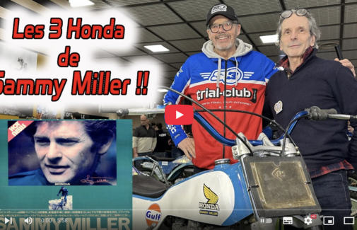 Les 3 Honda de Sammy Miller